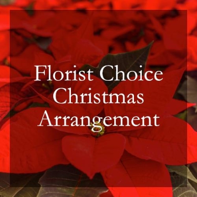 Florist choice Christmas arrangement