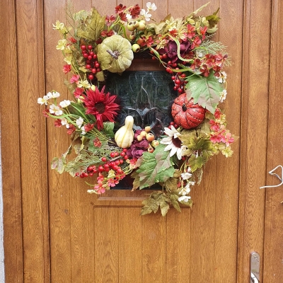 Artificial Door Wreath 3
