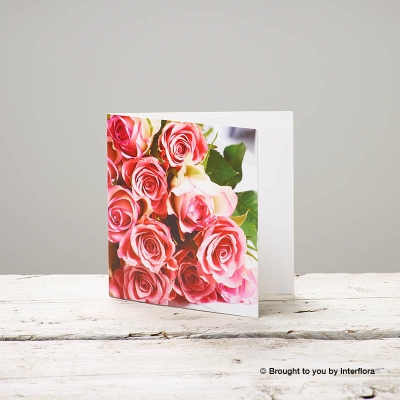 Pink Rose gift card