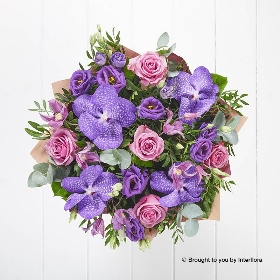 Midnight Purples Hand tied