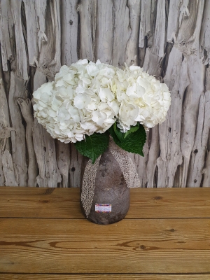 Hydrangea Vase Arrangement