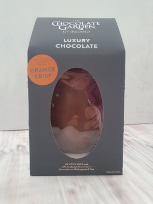 Orange crisp milk choc gluten free egg