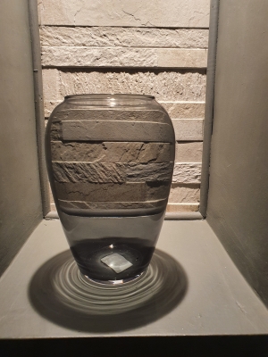 charcoal grey vase