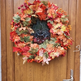 Artificial Door Wreath 1