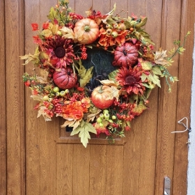 Artificial Door Wreath 2