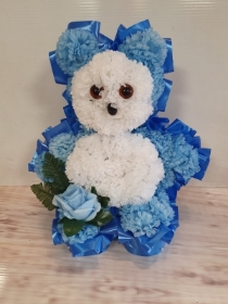 Artificial Blue Teddy