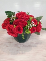 Artificial Red Rose Bouquet