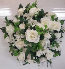 Artificial White Posy