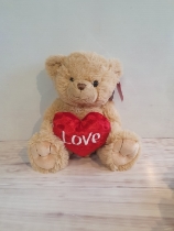 brown snuggles baer with heart 25CM