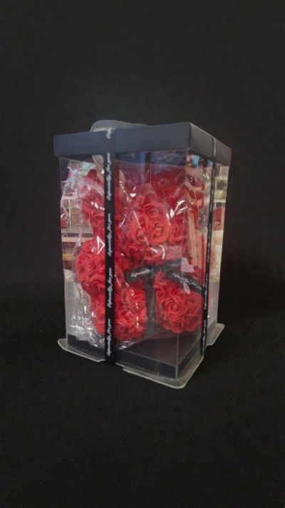Red Foam Rose Teddy