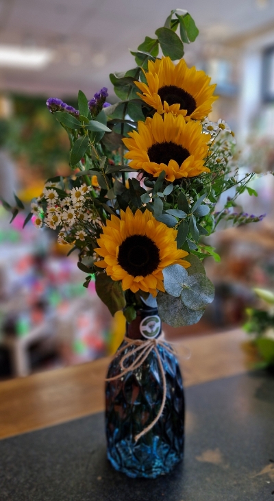 Sunflower Vase