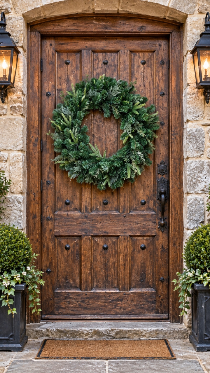 Luxury 90cm just foliage wreath
