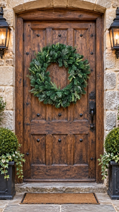 Luxury 90cm just foliage wreath